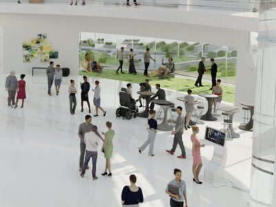 עיצוב ויצירת לובי וירטואלי